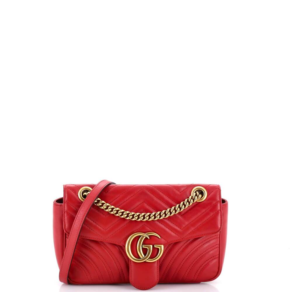 Gucci Gg Marmont Flap Bag Matelasse #257866G15B